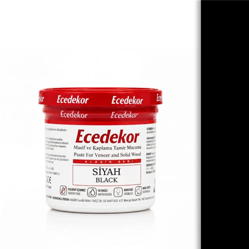 ECEDEKOR TAMİR MACUNU SİYAH